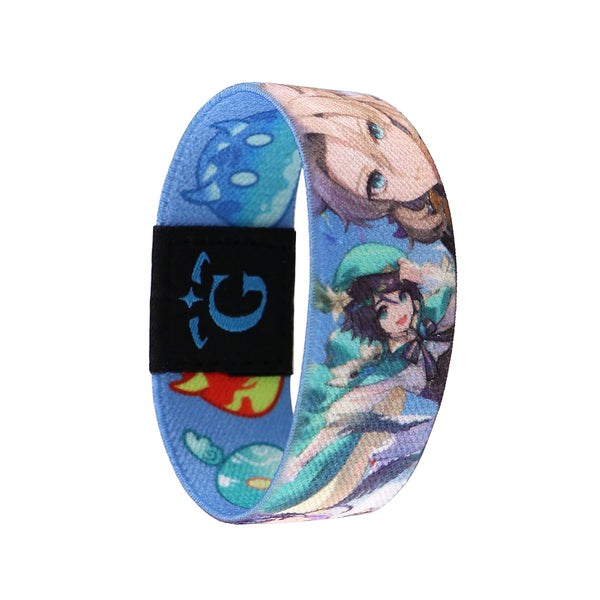 Genshin Impact Anime Manga Anime Bracelet Wristband Elastic Strap Handmade Gift Jet Tag Keychain Backpack Keyring Key fob Buy Best anime wristband bracelet
