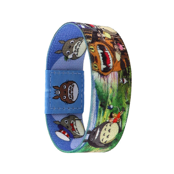 Studio Ghibli My Neighbor Totoro Manga Anime Bracelet Wristband Elastic Strap Handmade Gift Jet Tag Keychain Backpack Keyring Key fob Buy Best anime wristband bracelet