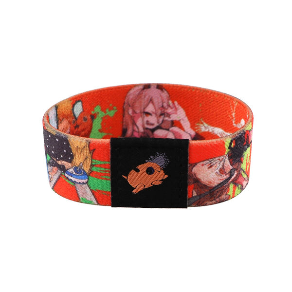 Chainsaw Man nime Manga Anime Bracelet Wristband Elastic Strap Handmade Gift Jet Tag Keychain Backpack Keyring Key fob Buy Best anime wristband bracelet  Reze Power Pochita Makima Himeno Denji Aki