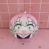 Demon Slayer Kimestu no Yaiba Plushies Squishy Mochi Omanjuu Plush Fluffy Keychains Mitsuri