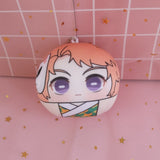 Demon Slayer Kimestu no Yaiba Plushies Squishy Mochi Omanjuu Plush Fluffy Keychains Sabito