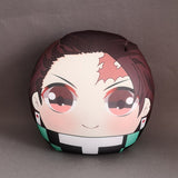 Demon Slayer Kimestu no Yaiba Plushies Squishy Mochi Omanjuu Plush Fluffy Keychains Tanjiro