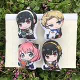 Spy x Family Anime Plush Keychains Plushies Anya Forger Loid Forger Yor Forger Cici Thorn Princess Twilight Bond