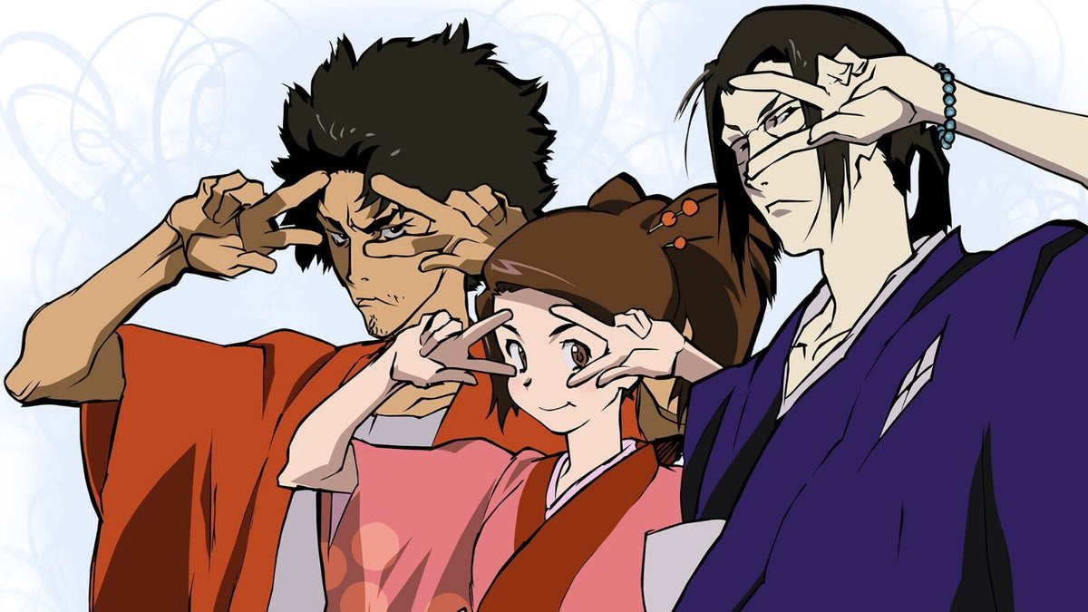 Samurai Champloo: Mugen, Fuu and Jin together