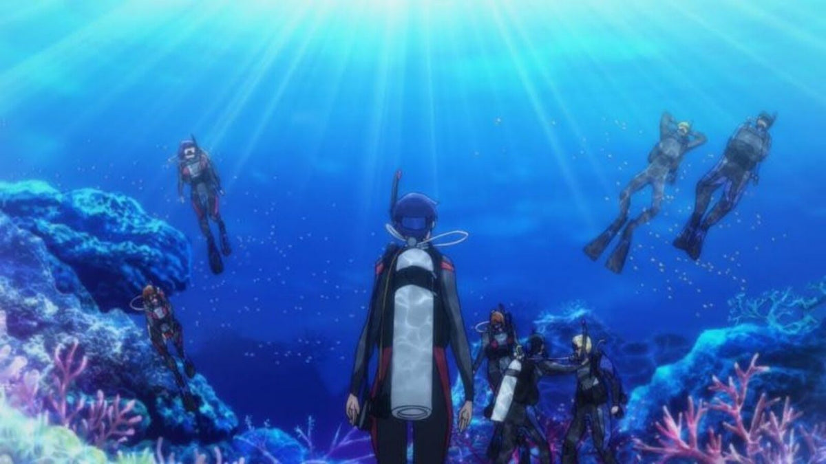 Grand Blue Dreaming: the diving club underwater