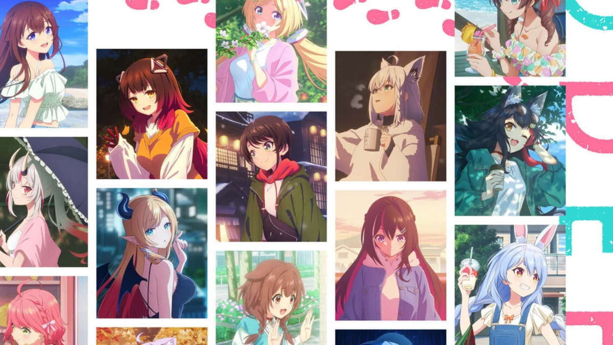 hololive Anime Titled hololive: Let's Head Out!, Stars 29 Members