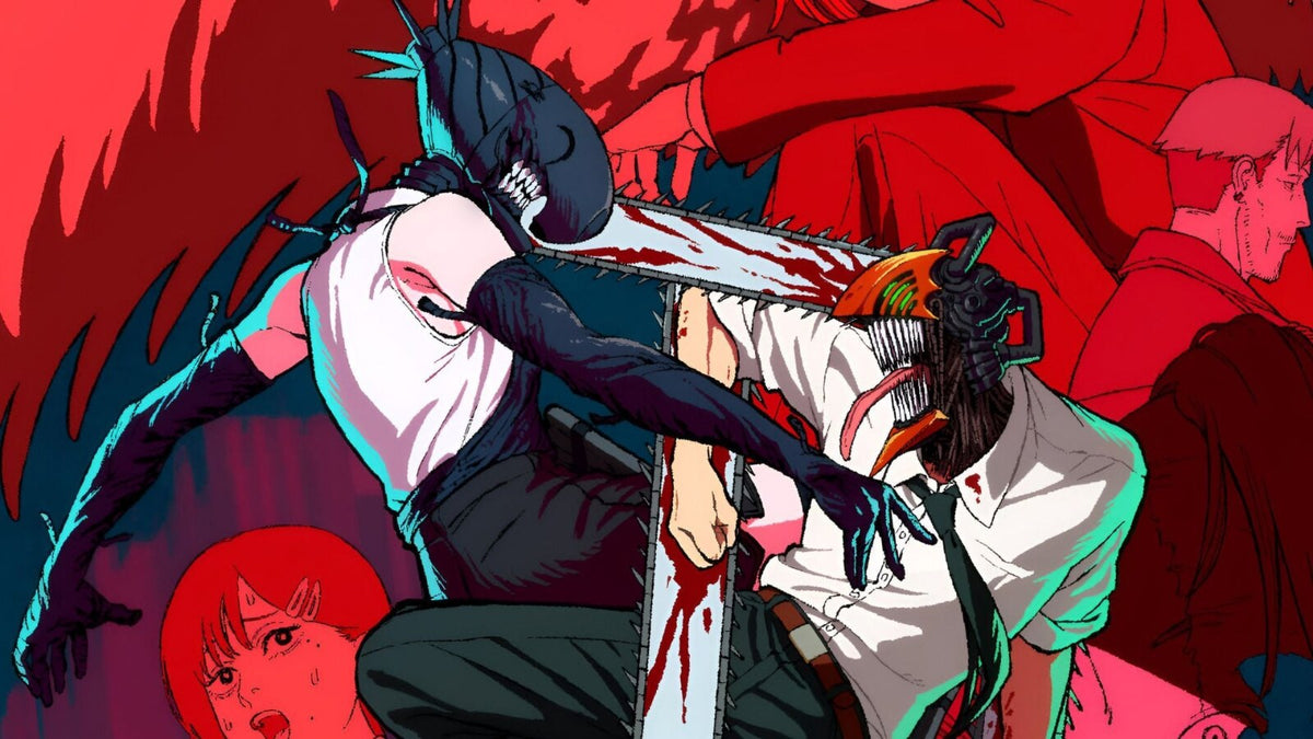 Chainsaw Man: Denji, Power, Makima and Aki together