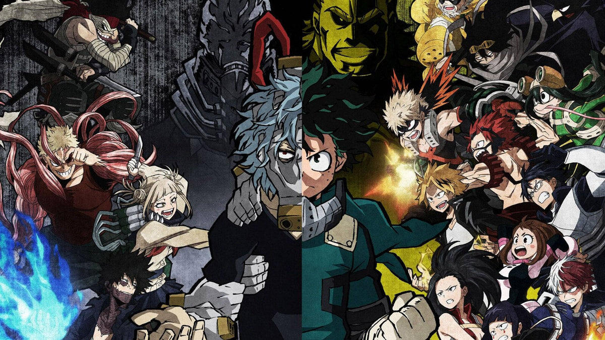 My Hero Academia: the main characters