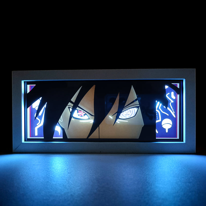 Naruto Sasuke Uchiha RGB Led Light Box