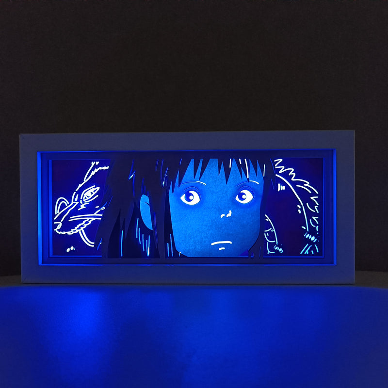 Studio Ghibli Spirited Away Cihiro RGB Led Light Box