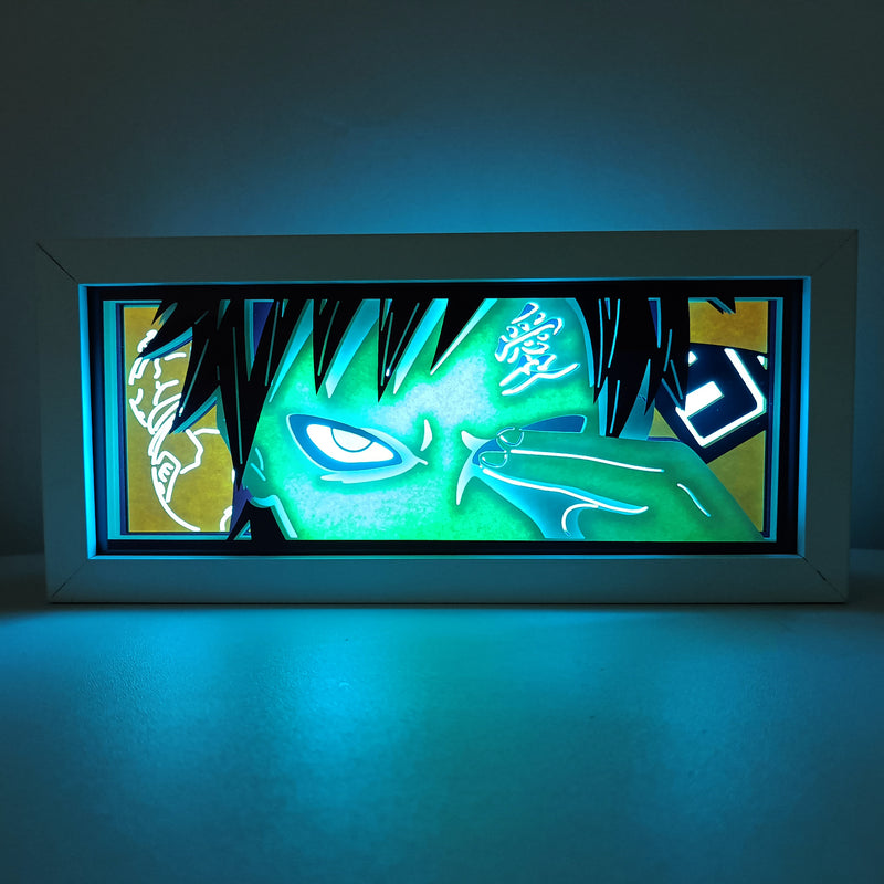 Naruto Gaara RGB Led Light Box