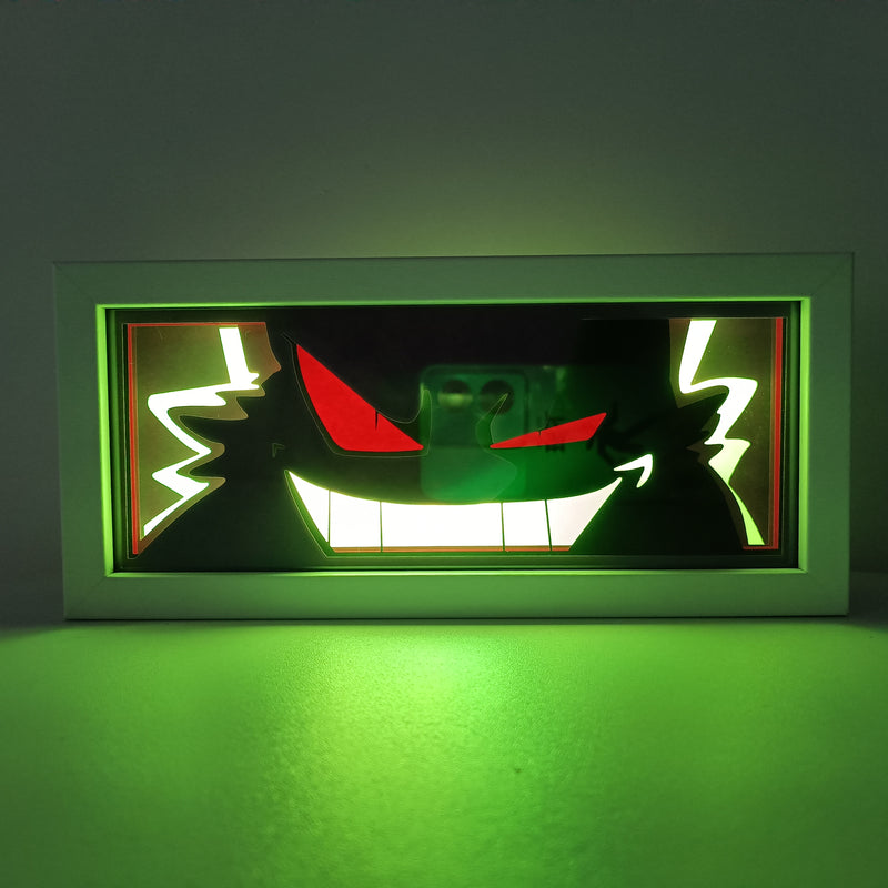 Pokemon Gengar RGB Led Light Box