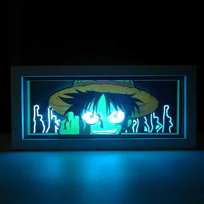 One Piece Monkey D. Luffy RGB Led Light Box