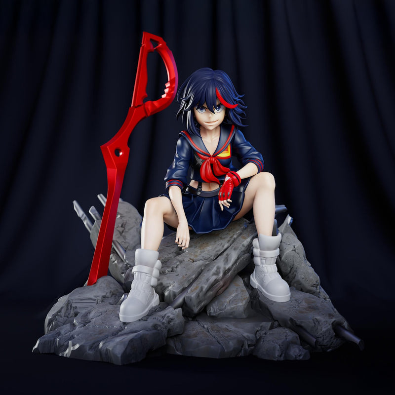 High-quality resin anime figure of Ryuko Matoi from Kill La Kill, crafted with intricate detailing and expert craftsmanship. This premium collectible is perfect for fans of anime figures, showcasing Ryuko’s iconic design and dynamic pose. Ideal for collectors, enthusiasts, and anyone looking to add a standout Kill La Kill figure to their collection or display.