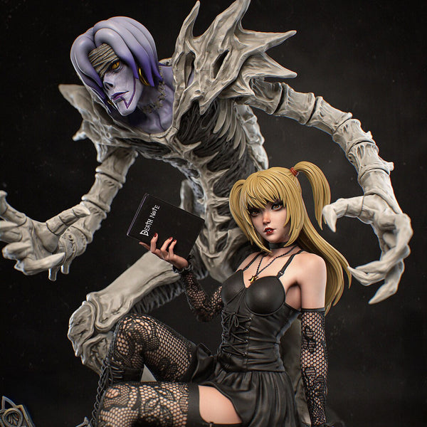 High-quality resin anime figure of Misa Amane from Death Note, crafted with intricate details and exceptional craftsmanship. This premium collectible captures Misa’s gothic elegance and vibrant personality, perfectly reflecting her iconic role in the dark and gripping series. Ideal for fans of anime figures and Death Note enthusiasts, this figure is a must-have for collectors celebrating this unforgettable character