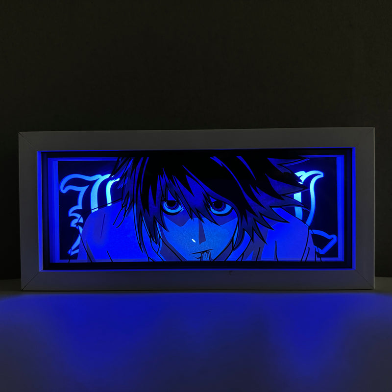 Death Note L RGB Led Light Box Anime Crush