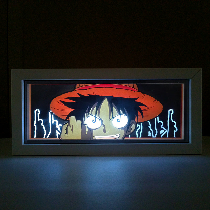 One Piece Monkey D. Luffy RGB Led Light Box