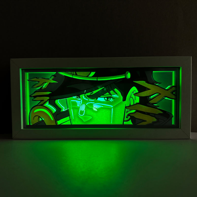 JoJo's Bizarre Adventure Jotaro Kujo RGB Led Light Box