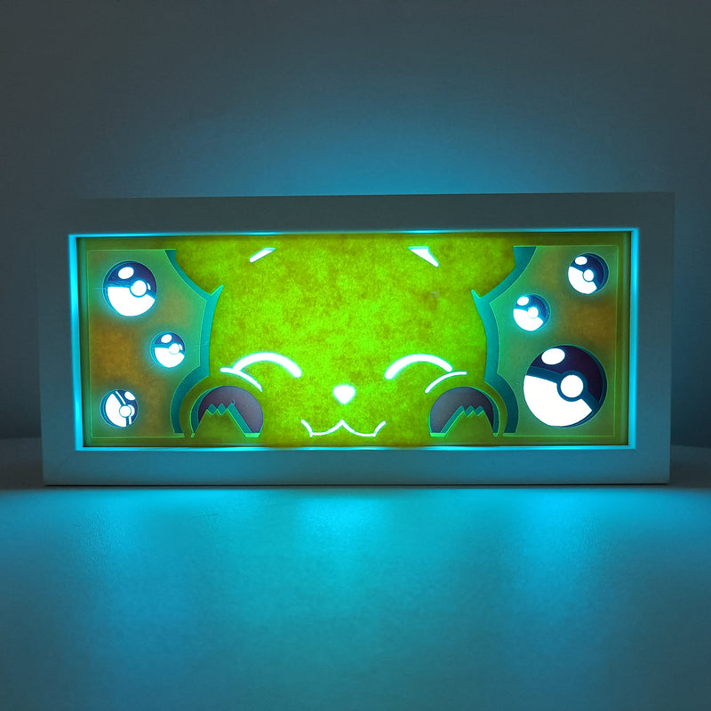 Pokemon Pikachu RGB Led Light Box