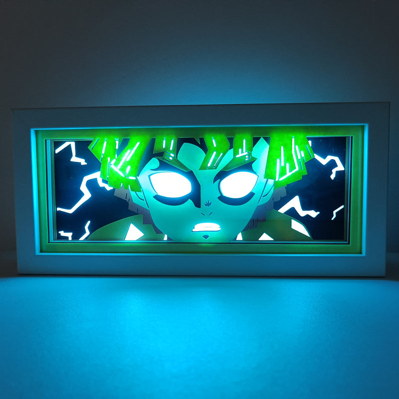 Demon Slayer Zenitsu RGB Led Light Box