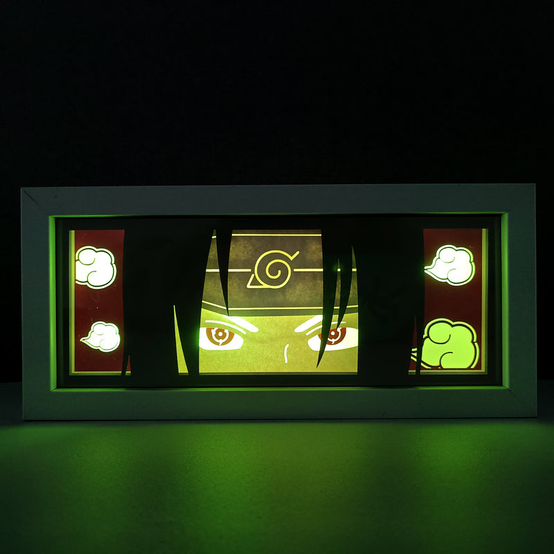 Naruto Itachi Uchiha RGB Led Light Box Anime Crush