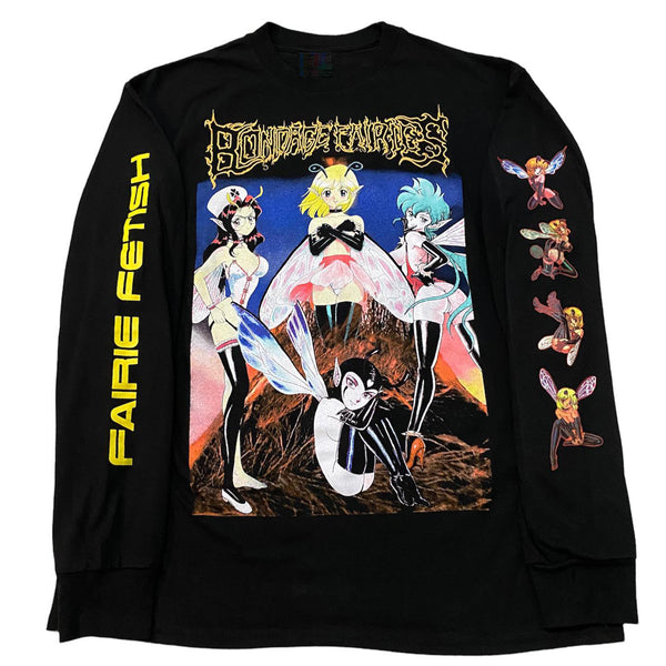 Bondage Fairies hoodie long sleeve crew neck sweater unique manga apparel niche anime clothing inspired by Bondage Fairies high-quality anime sweatshirt stylish and comfortable cosplay wear soft fabric collectible manga merchandise durable hoodie perfect gift for manga fans ecchi manga-inspired clothing everyday niche anime outfit rare manga apparel