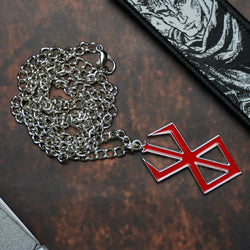 Buy Berserk Necklace Brand of Sacrifice and Behelit Pendant Featuring Guts, Griffith, Eclipse, God Hand, and Skull Knight Premium Quality Stainless Steel Durable Scratch-Resistant Anime Jewelry for Otaku and Manga Fans Unique Limited Edition Design Perfect for Cosplay, Gothic Fashion, Festival Wear, Tokyo Street Style, or Everyday Wear Gift for Anime Lovers Necklace with Adjustable Chain for Keychains, Ita Bags, Lanyards, Otaku Collectors Berserk Accessories Weeb Cosplay Gym Gear Fashion Manga Anime Jewelry