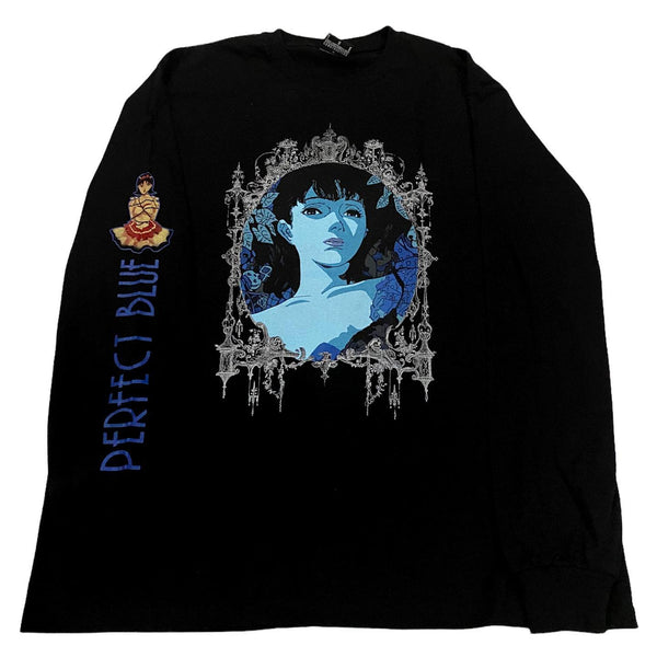 Perfect Blue hoodie long sleeve crew neck sweater psychological thriller anime apparel premium anime clothing Satoshi Kon inspired merchandise high-quality anime sweatshirt stylish and comfortable cosplay wear unique anime fashion durable hoodie soft fabric collectible anime merchandise perfect gift for anime fans manga-inspired hoodie psychological horror anime clothing everyday anime outfit Perfect Blue apparel