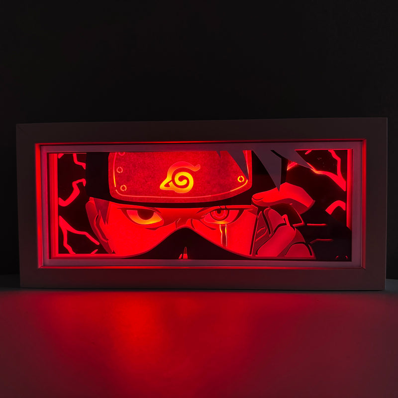 Naruto Kakashi RGB Led Light Box Anime Crush