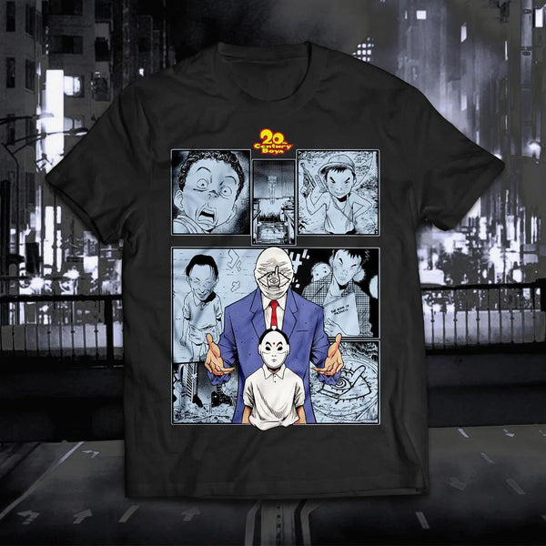 20th Century Boys T-shirt manga-inspired apparel Naoki Urasawa clothing premium anime shirt high-quality anime tee stylish and comfortable cosplay wear durable T-shirt soft fabric collectible manga merchandise perfect gift for anime and manga fans suspense manga clothing everyday anime outfit 20th Century Boys apparel classic manga shirt unique manga fashion