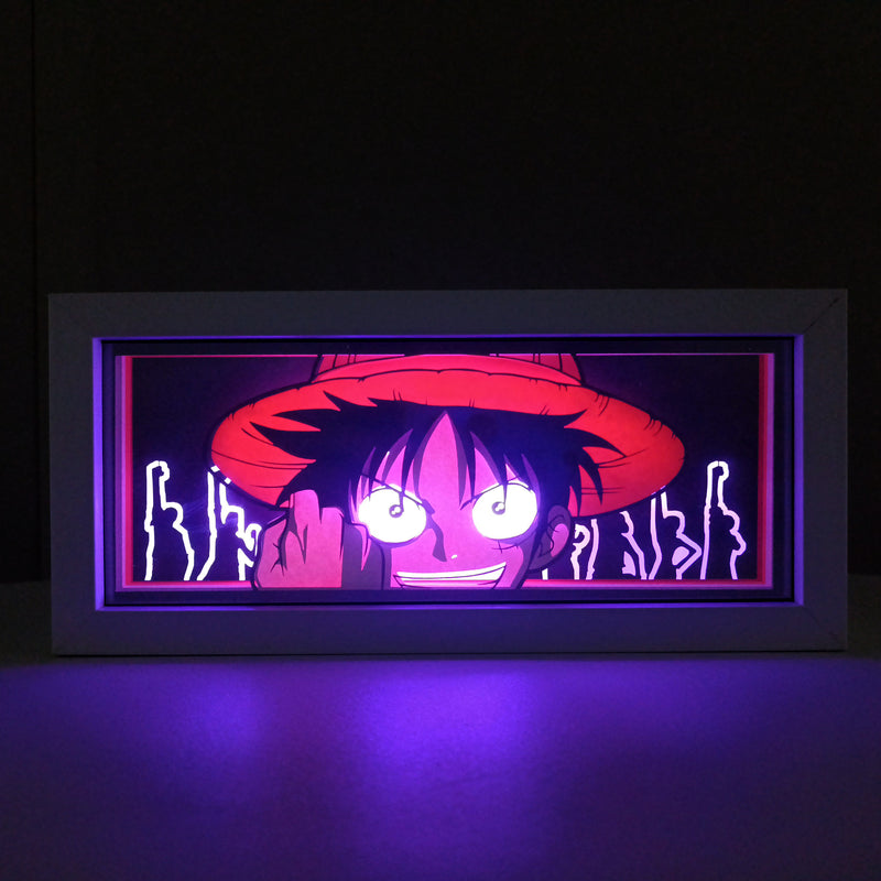 One Piece Monkey D. Luffy RGB Led Light Box