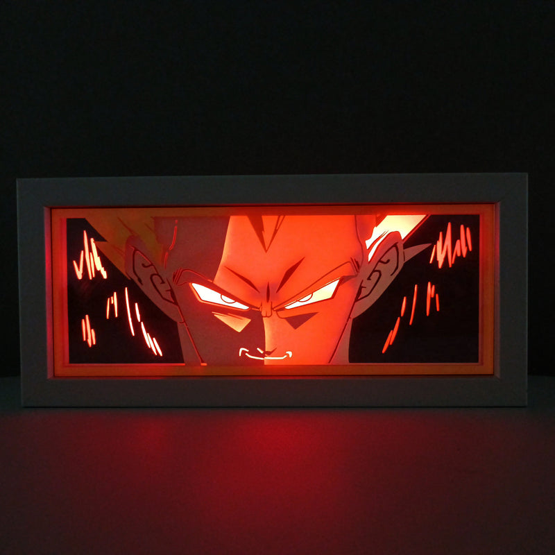 Dragon Ball Z Vegeta Super Saiyan RGB Led Light Box