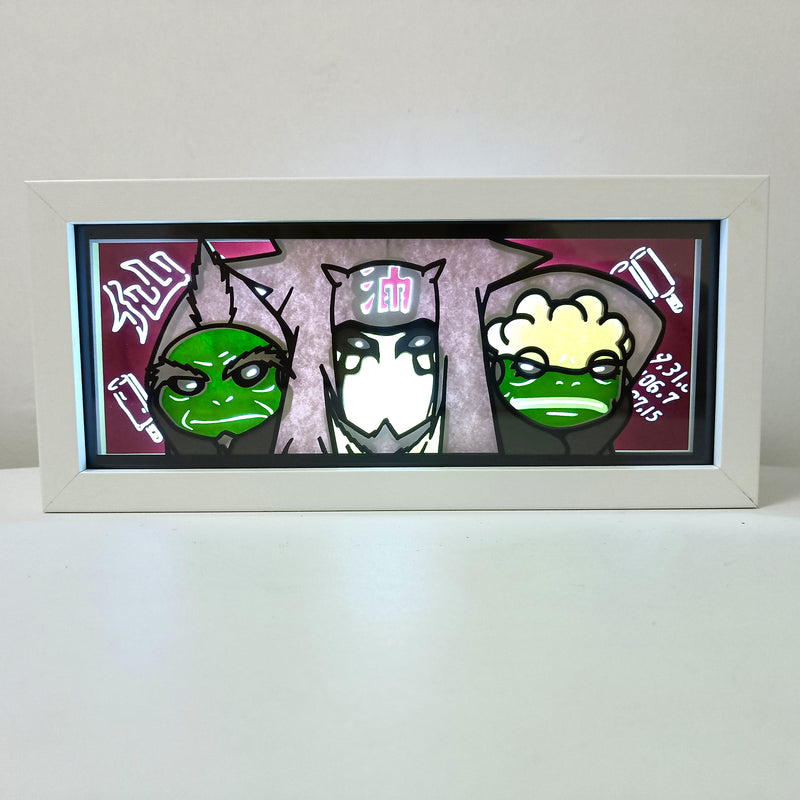 Naruto Jiraiya RGB Led Light Box Anime Crush