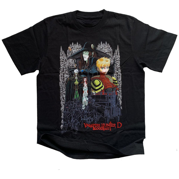 Vampire Hunter D T-shirt anime apparel D inspired clothing classic dark fantasy anime design high-quality anime tee stylish and comfortable cosplay wear durable T-shirt soft fabric collectible anime merchandise perfect gift for Vampire Hunter D fans retro anime clothing everyday anime outfit iconic vampire anime fashion