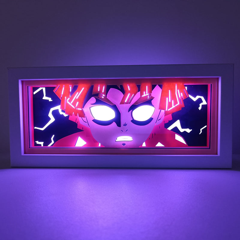 Demon Slayer Zenitsu RGB Led Light Box