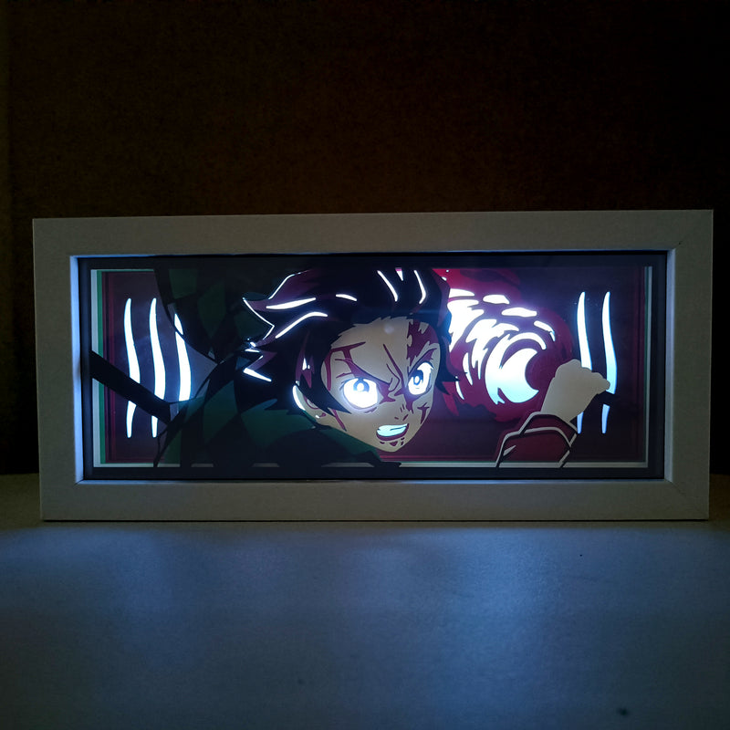 Demon Slayer Tanjiro RGB Led Light Box