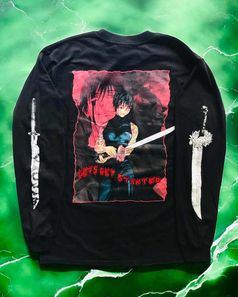 Jujutsu Kaisen anime hoodie long sleeve crew neck sweater premium anime clothing Gojo Satoru Yuji Itadori inspired apparel stylish anime fashion high-quality anime sweatshirt comfortable cosplay wear durable anime hoodie manga-inspired hoodie perfect gift for anime fans unique Jujutsu Kaisen merchandise soft fabric anime fan clothing everyday anime outfit trendy anime apparel collectible anime clothing