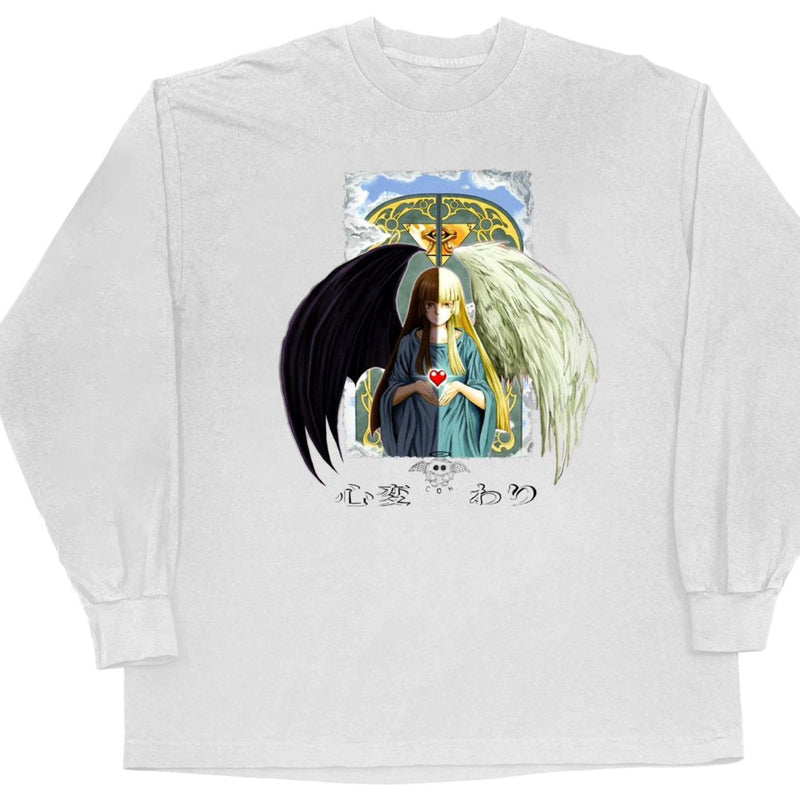 Yu-Gi-Oh! Change of Heart long sleeve shirt anime apparel classic card game clothing high-quality anime tee stylish and comfortable cosplay wear durable long sleeve soft fabric collectible anime merchandise perfect gift for Yu-Gi-Oh! fans manga-inspired clothing iconic anime design everyday anime outfit Yu-Gi-Oh! apparel nostalgic anime fashion