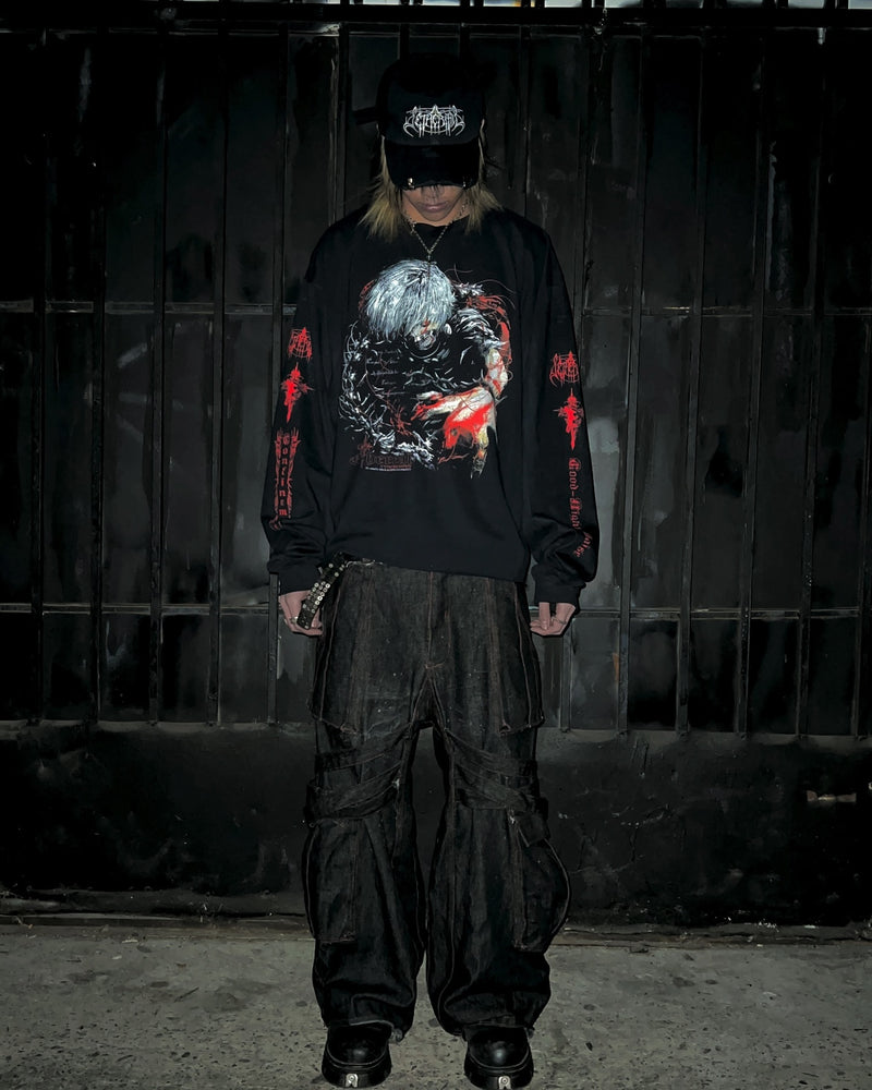 Tokyo Ghoul Ken Kaneki Long Sleeve Crewneck Sweater