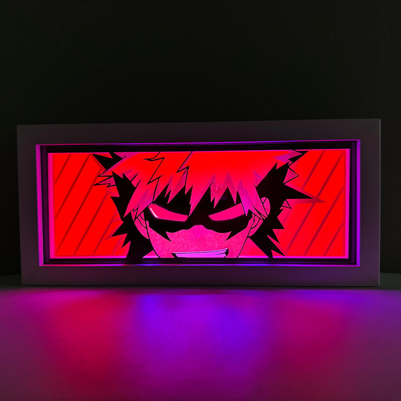 My Hero Academia Bakugo RGB Led Light Box