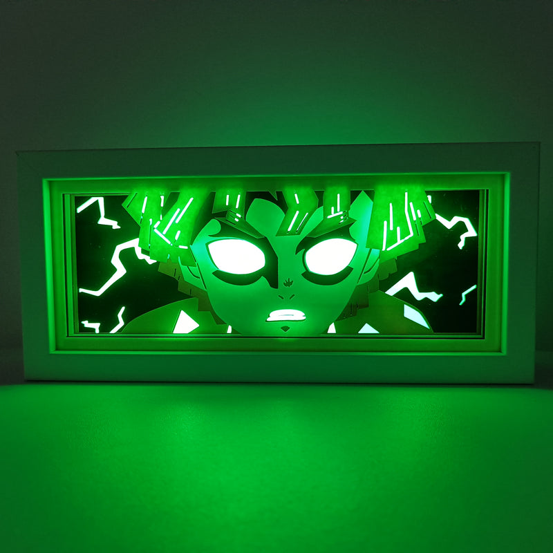 Demon Slayer Zenitsu RGB Led Light Box