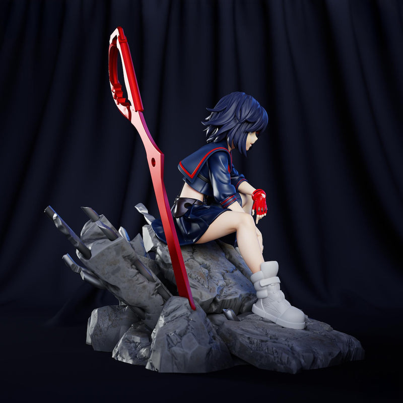 High-quality resin anime figure of Ryuko Matoi from Kill La Kill, crafted with intricate detailing and expert craftsmanship. This premium collectible is perfect for fans of anime figures, showcasing Ryuko’s iconic design and dynamic pose. Ideal for collectors, enthusiasts, and anyone looking to add a standout Kill La Kill figure to their collection or display.