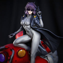 High-quality resin anime figure of Major Motoko Kusanagi from the iconic cyberpunk series Ghost in the Shell. This expertly crafted model showcases intricate details, capturing the essence of the legendary character with precision and artistry. Designed for collectors, painters, and fans of anime figures, it’s a stunning representation of the Major’s strength and elegance, perfect for display or creative customization. Ideal for those who appreciate premium craftsmanship.