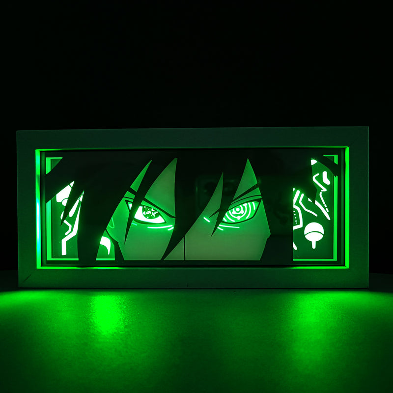 Naruto Sasuke Uchiha RGB Led Light Box