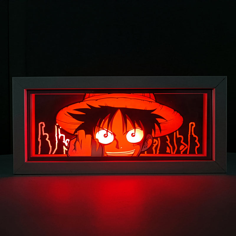 One Piece Monkey D. Luffy RGB Led Light Box