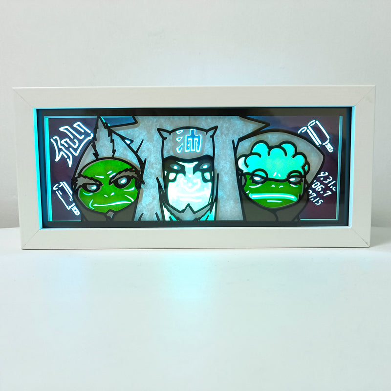 Naruto Jiraiya RGB Led Light Box Anime Crush