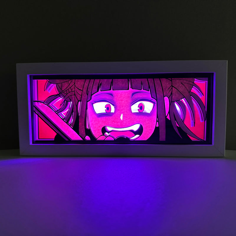 My Hero Academia Himiko Toga RGB Led Light Box