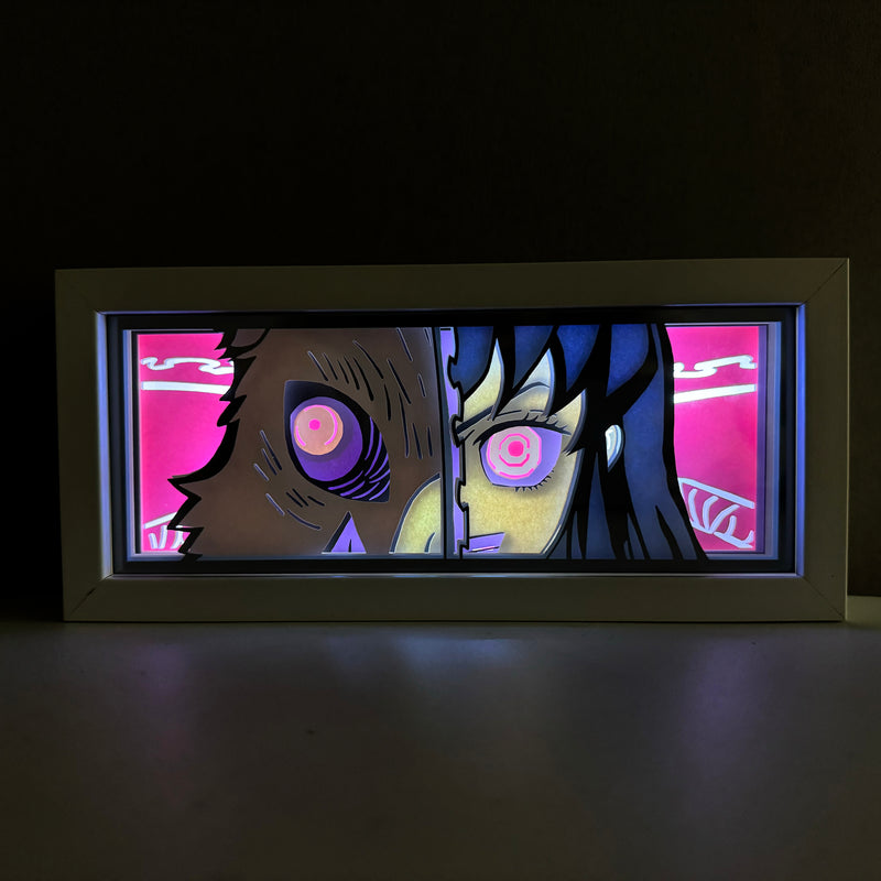 Demon Slayer Inosuke RGB Led Light Box