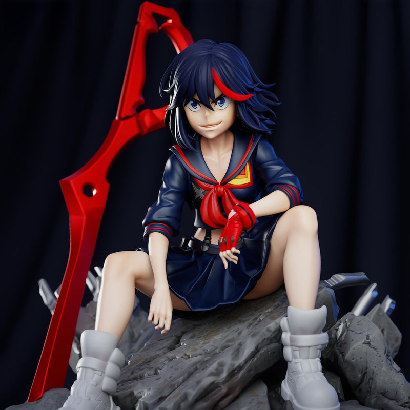 High-quality resin anime figure of Ryuko Matoi from Kill La Kill, crafted with intricate detailing and expert craftsmanship. This premium collectible is perfect for fans of anime figures, showcasing Ryuko’s iconic design and dynamic pose. Ideal for collectors, enthusiasts, and anyone looking to add a standout Kill La Kill figure to their collection or display.