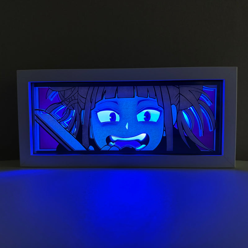 My Hero Academia Himiko Toga RGB Led Light Box